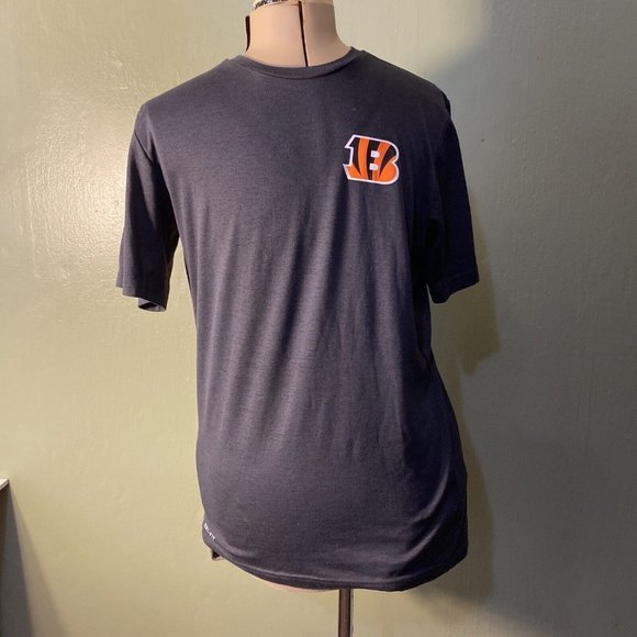 Bengals Nike Dri-Fit Touch gray shirt. - Picture 1 of 9